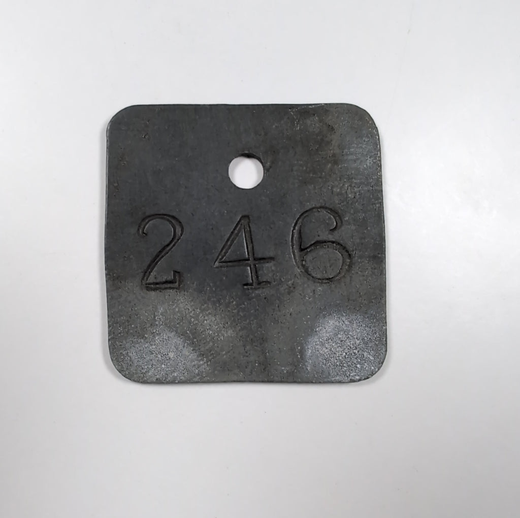 Smithywood Unit No 246 N.C.B. Miners Pit Check Token Tally Mining Memorabilia