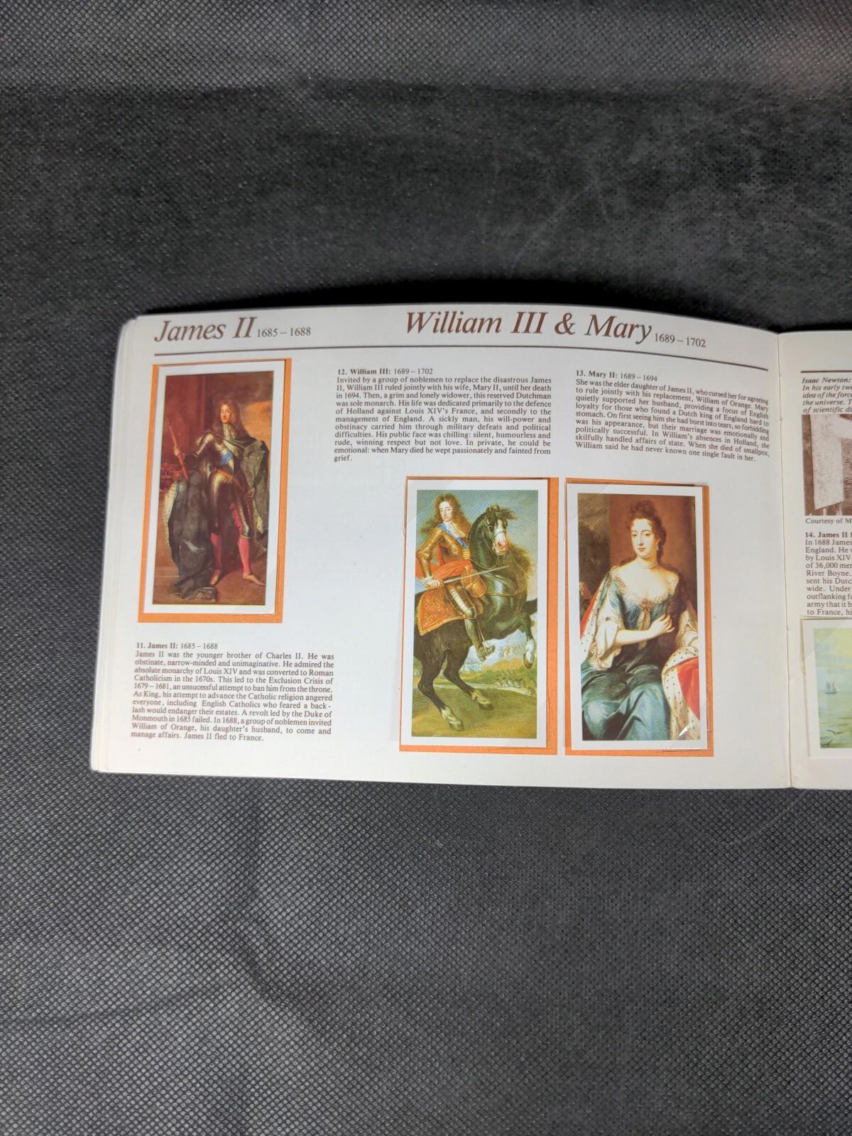 Brooke Bond Tea Cards: Cards Queen Elizabeth Album Complete All Cards In The Set