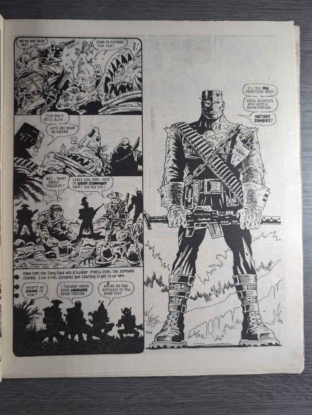 2000AD Prog 508 Featuring Judge Dread Comic 7th Feb 1987 Vintage Retro Comic