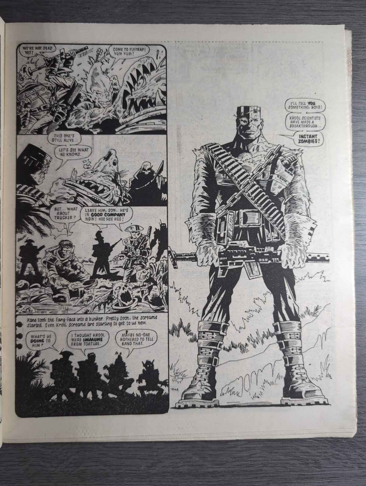 2000AD Prog 508 Featuring Judge Dread Comic 7th Feb 1987 Vintage Retro Comic