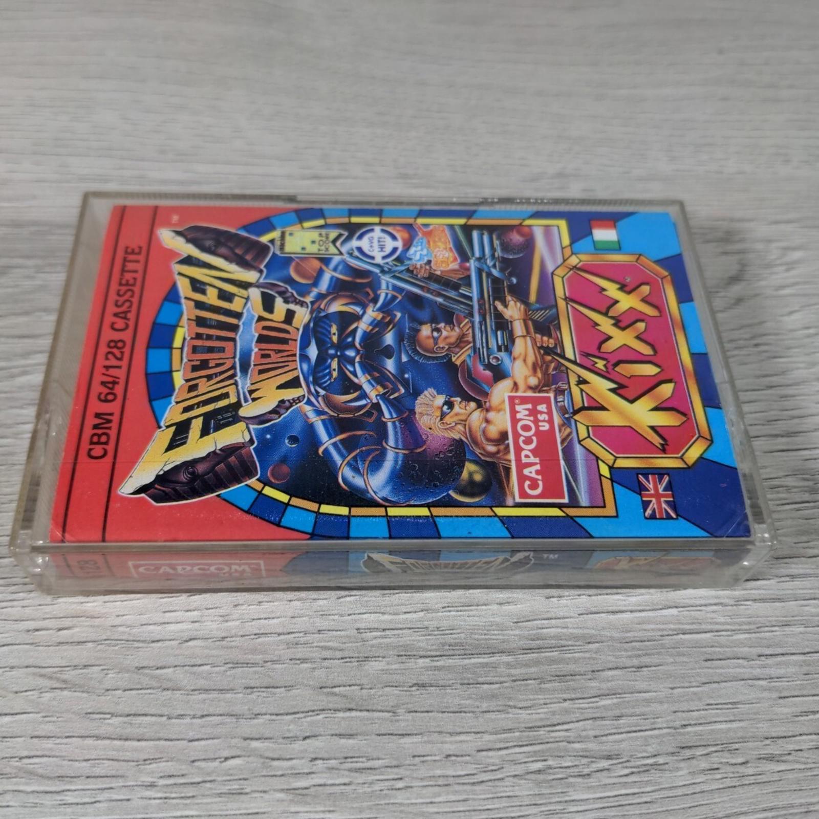 Forgotten Worlds Commodore 64 C64 Game Cassette Kixx Capcom Tested & Working