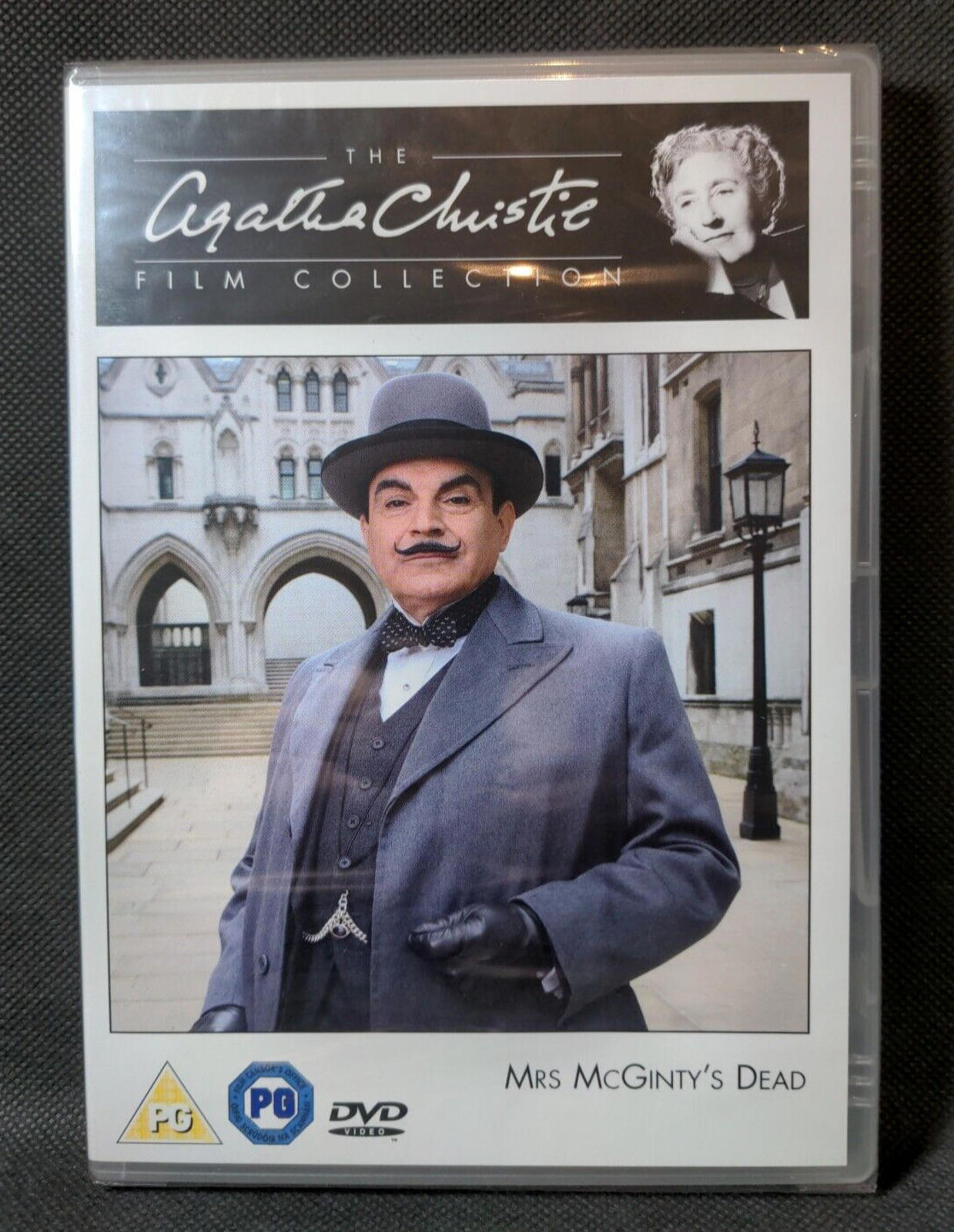 Agatha Christie The Film Collection DVD Mrs McGintys Dead Hercule Poirot - New
