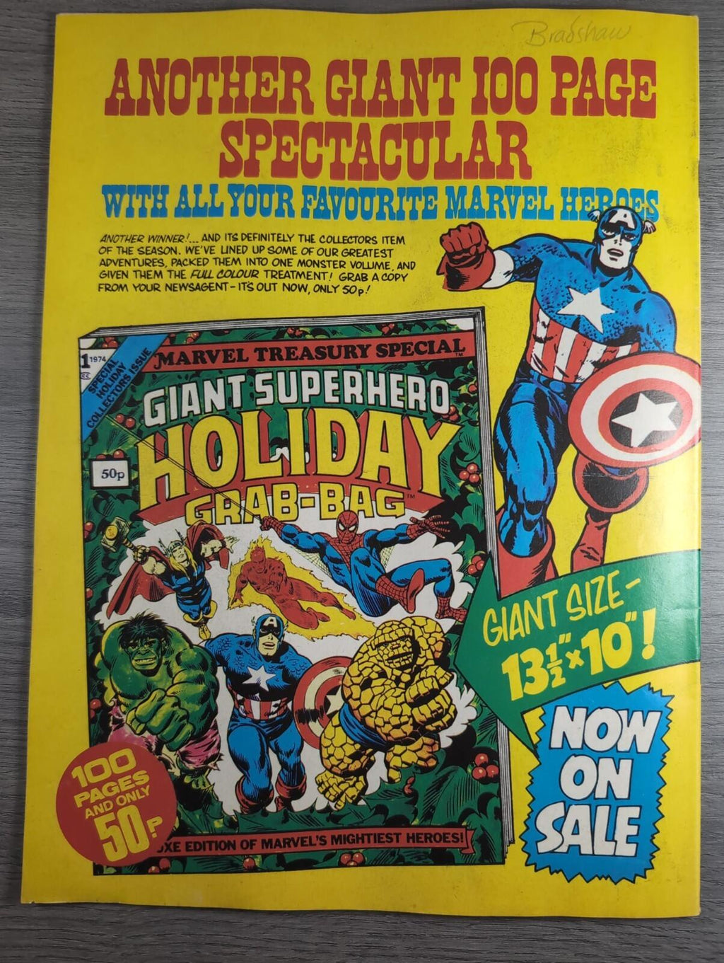 Spider-Man Comics Weekly No 95 Marvel Comics UK 7th December 1974 Vintage Comic