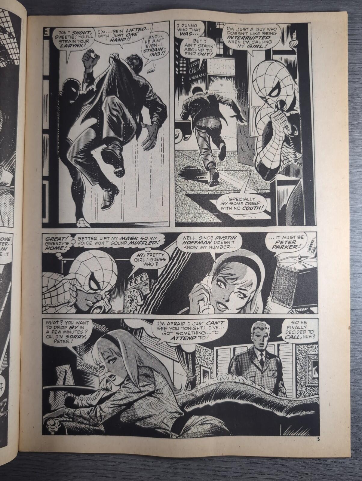 Spider-Man Comics Weekly No 96 Marvel Comics UK 14 December 1974 Vintage Comic