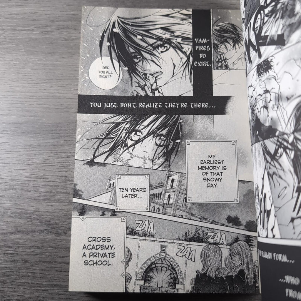 Vampire Knight Vol 1 Matsuri Hino Shojo Beat Manga Paperback Book
