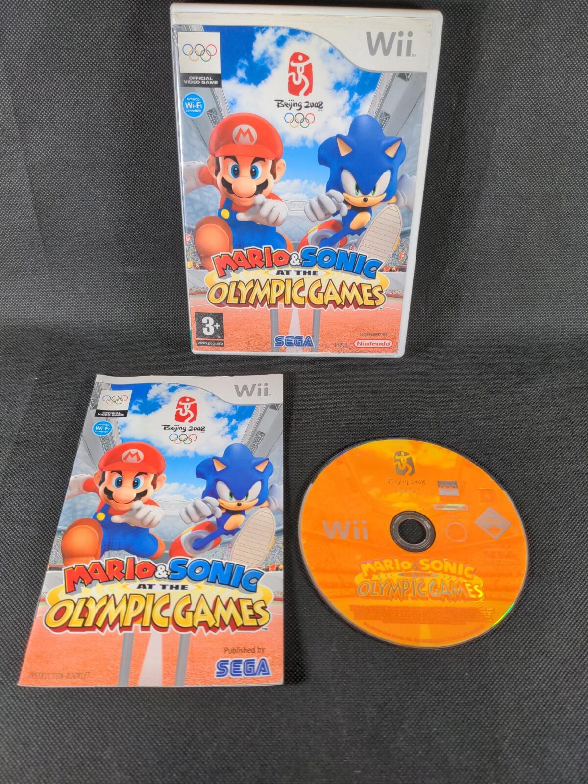 Mario and Sonic At The Olympic Games Beijing 2008 Nintendo Wii Game