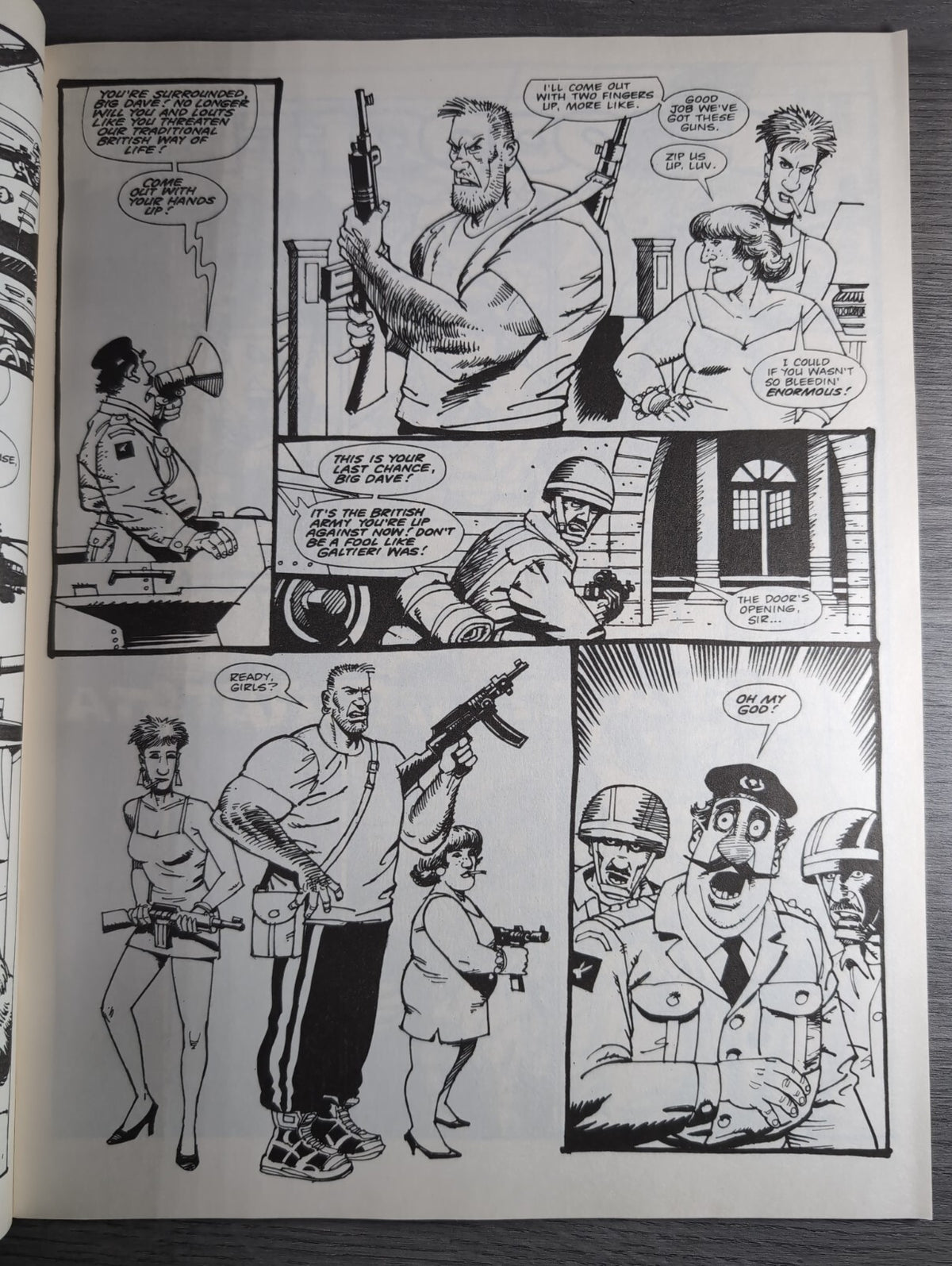 2000AD Prog 849 Featuring Judge Dredd Comic 21st Aug 1993 Vintage Retro Comic