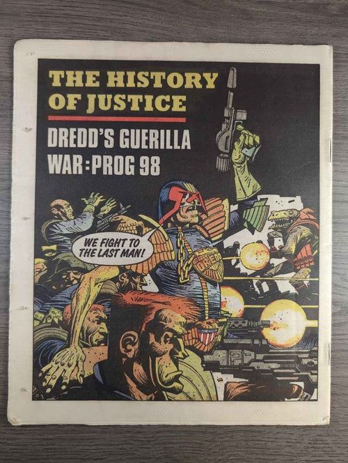 2000AD Prog 449 Featuring Judge Dread Comic 21st Dec 1985 Vintage Retro Comic