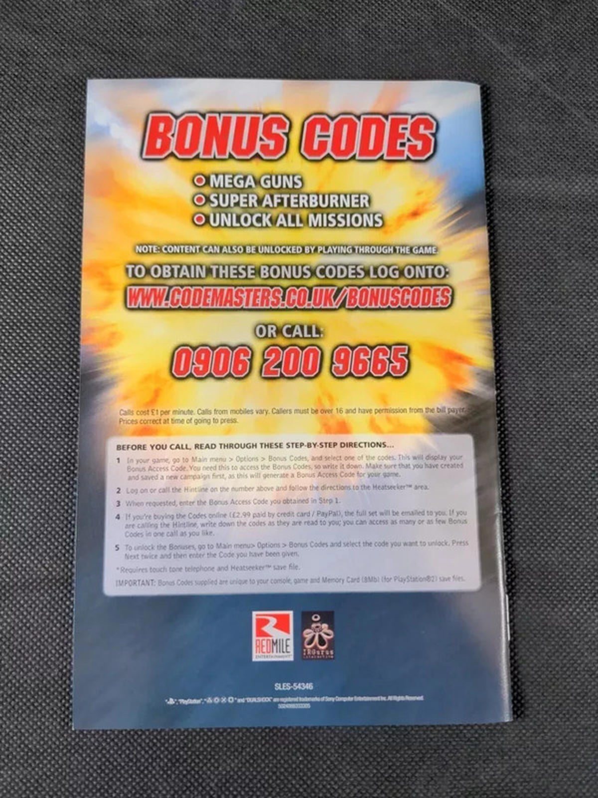 Heatseeker Playstation 2 PS2 Game & Manual UK PAL Region