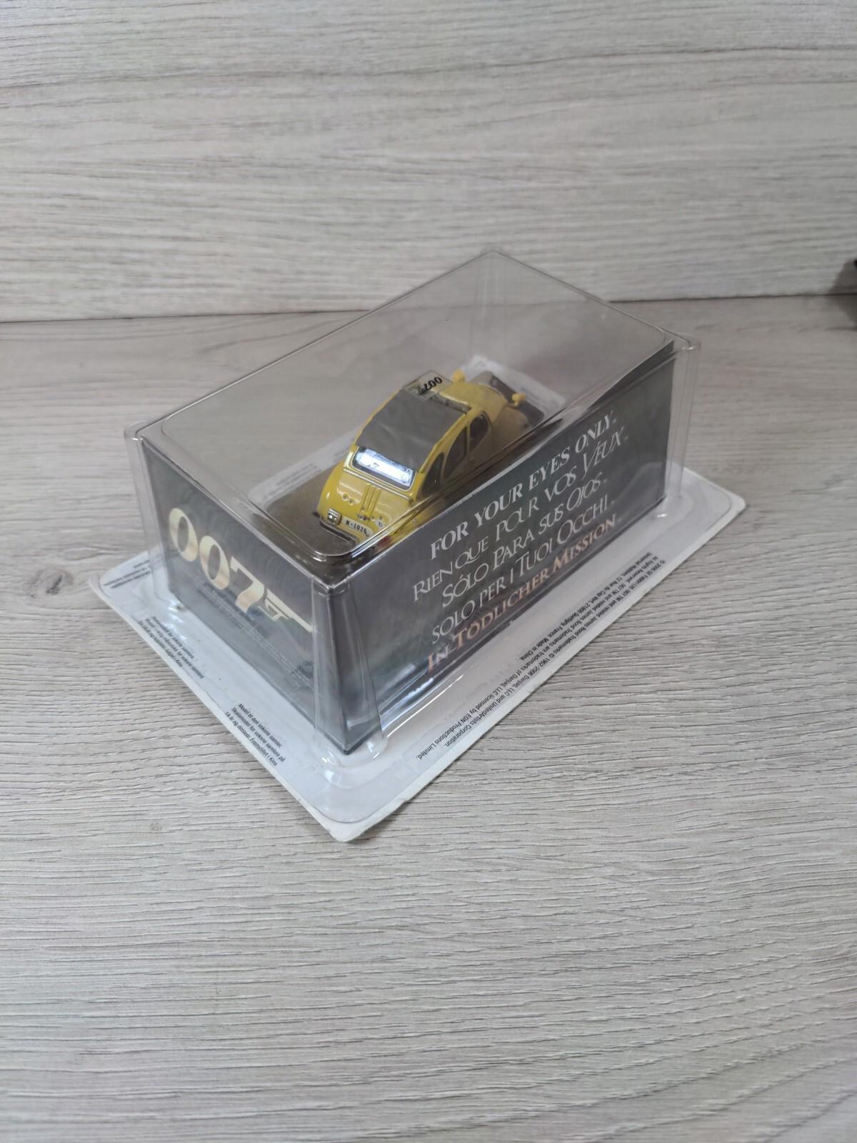 Eaglemoss James Bond 007 Citroen 2CV Diecast Car 1:43 Scale + Magazine #5