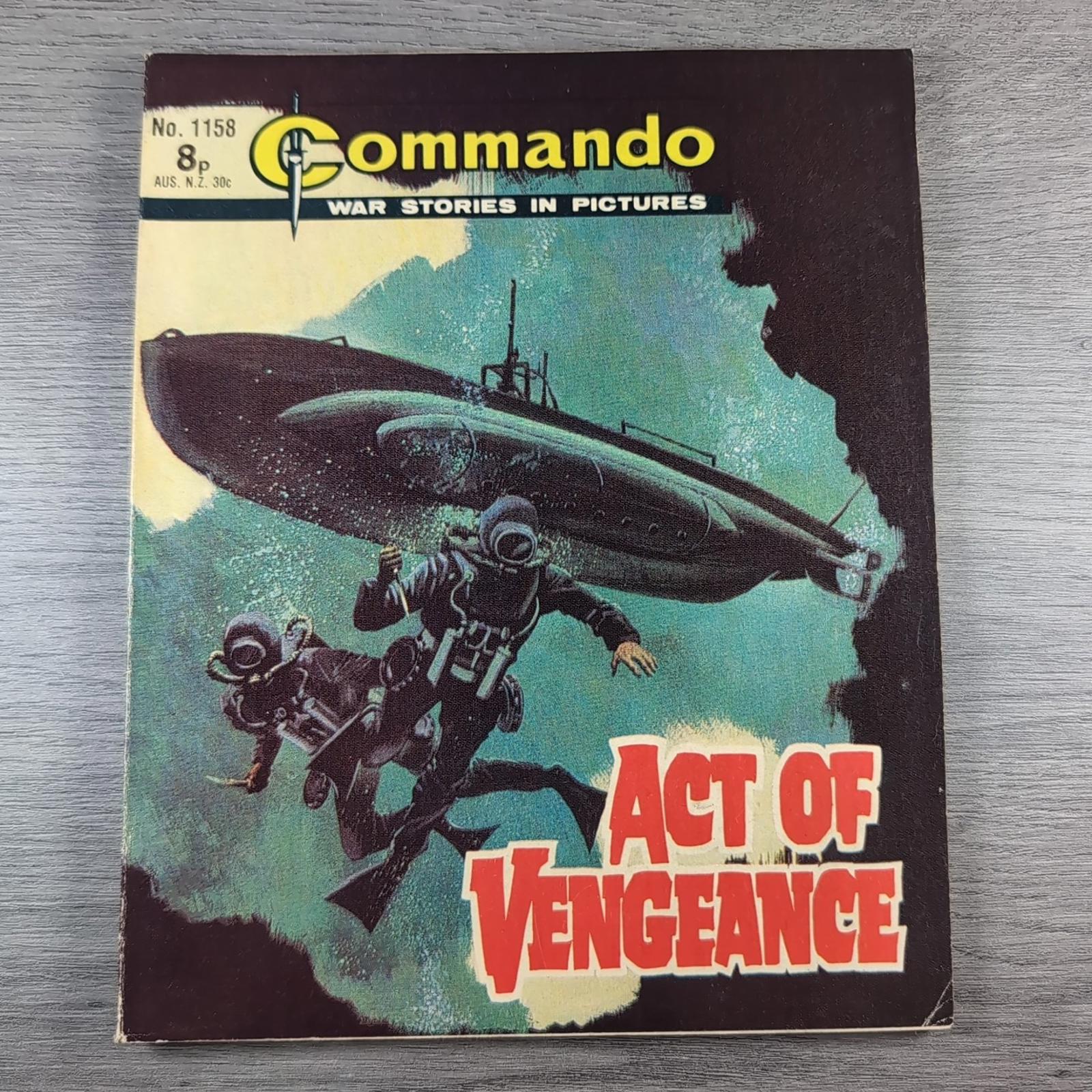 Commando Comic Issue Number 1158 Act Of Vengeance