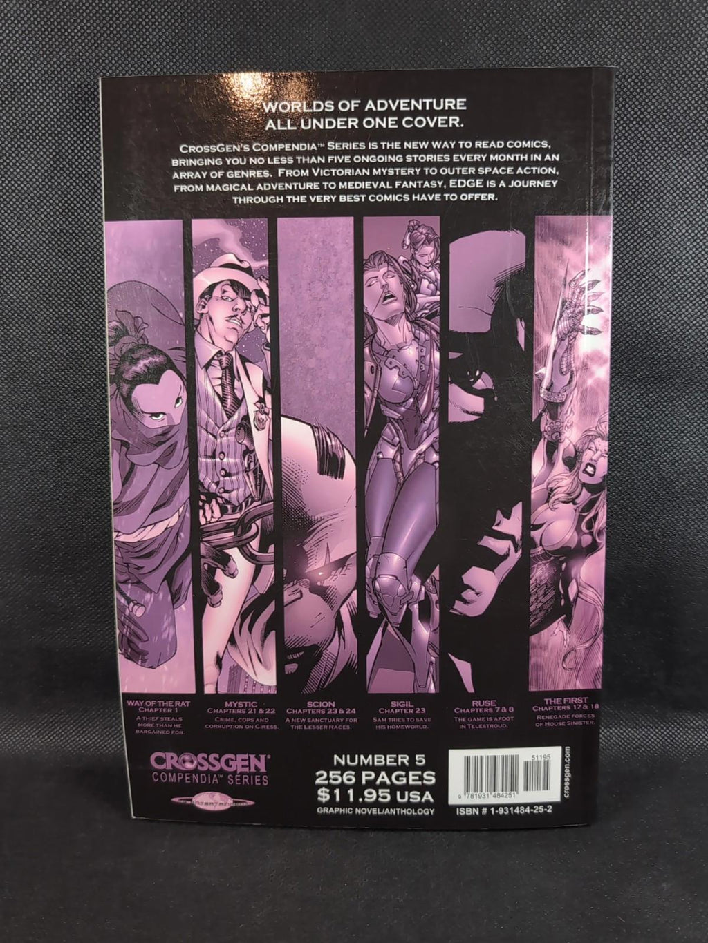 Edge Vol 5 Cross Generation Comics Paperback 2002 Graphic Novel