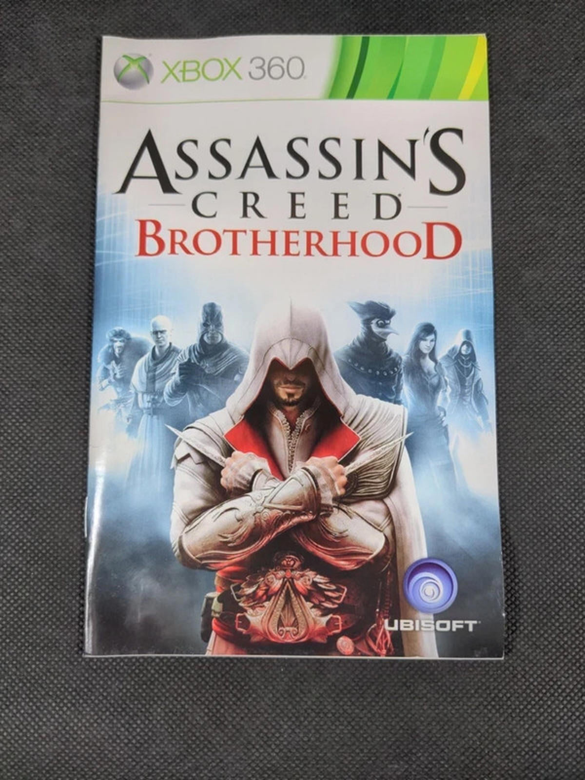 Assassins Creed Brotherhood Microsoft Xbox 360 Game + Manual