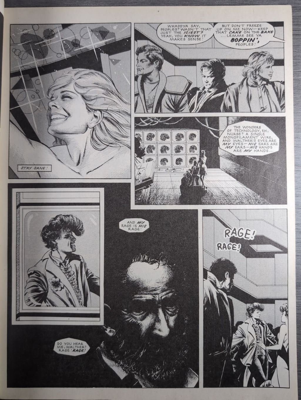 2000AD Prog 615 Featuring Judge Dread Comic 25th Feb 1989 Vintage Retro Comic