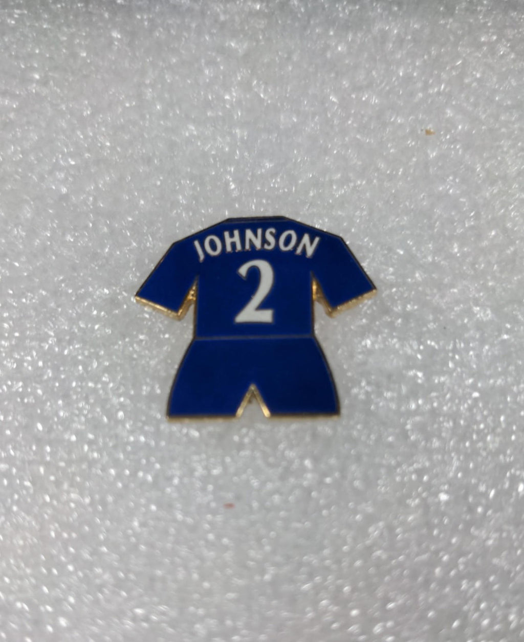 Chelsea Football Club Johnson No2 Shirt Enamel Pin Badge