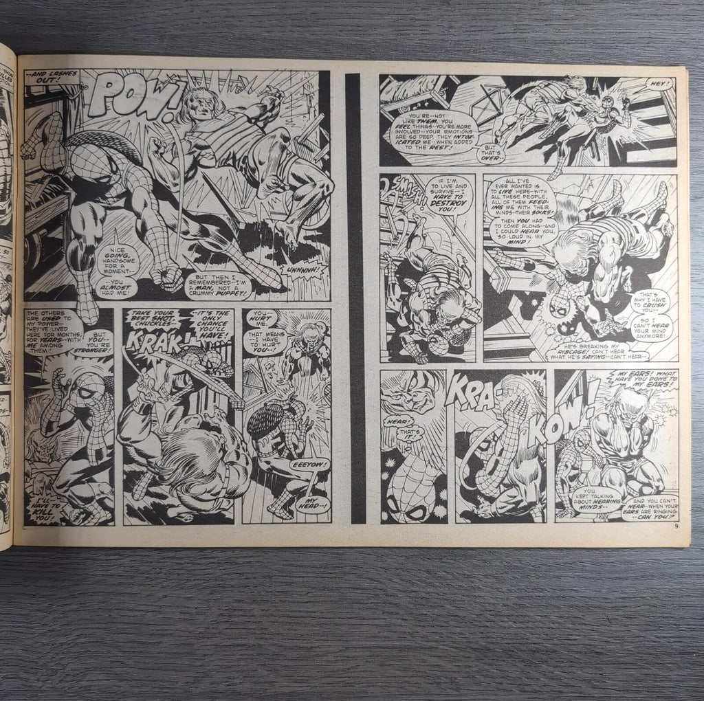Super Spider-Man With The Super Heroes No. 187 Marvel Comics 8th September 1976