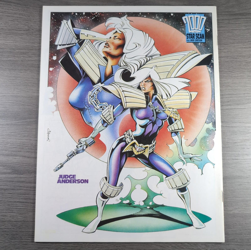 2000AD Prog 596 Featuring Judge Dredd 15th October 1988 Vintage Comic
