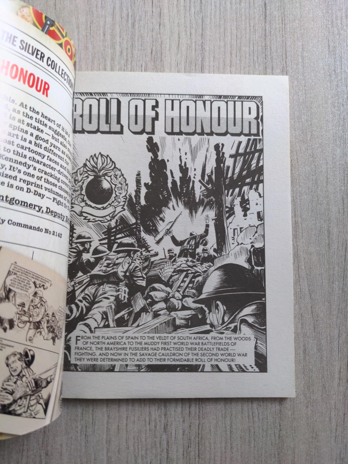 Commando Comic Issue Number 4514 Roll Of Honour - Retrorama UK