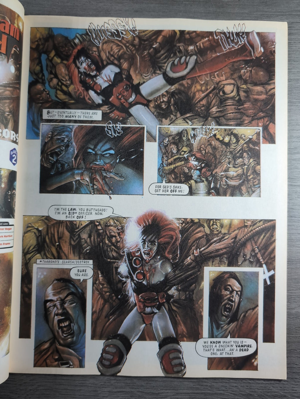 2000AD Prog 902 Featuring Judge Dredd Comic 26th Aug 1994 Vintage Retro Comic