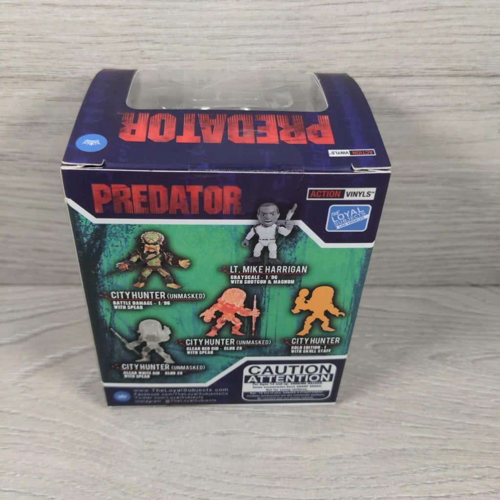 The Loyal Subjects 2019 Predator 3" Action Vinyl Figure: City Hunter Skull Staff