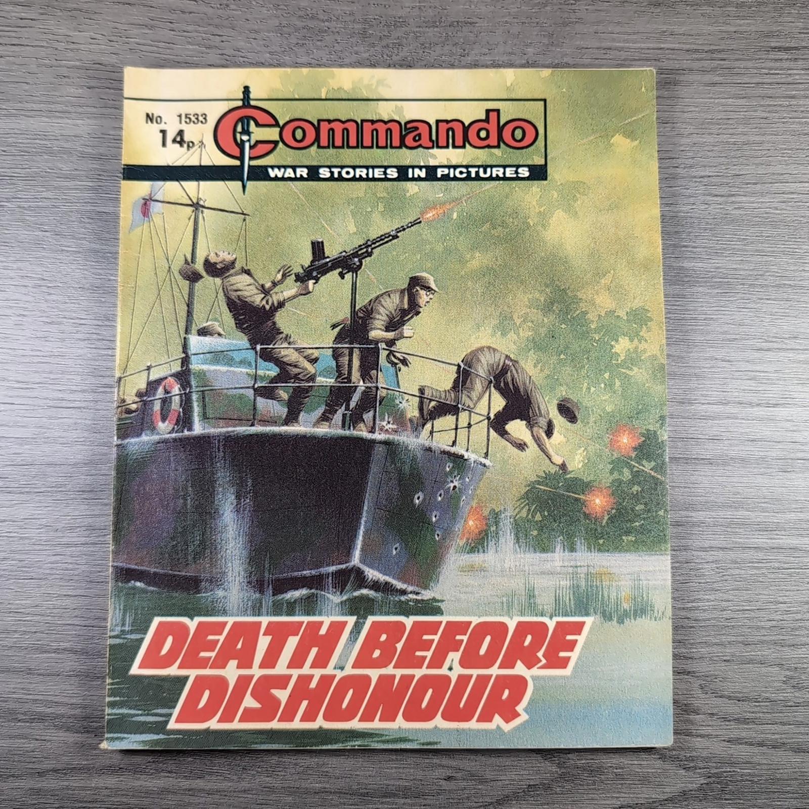 Commando Comic Issue Number 1533 Death Before Dishonour