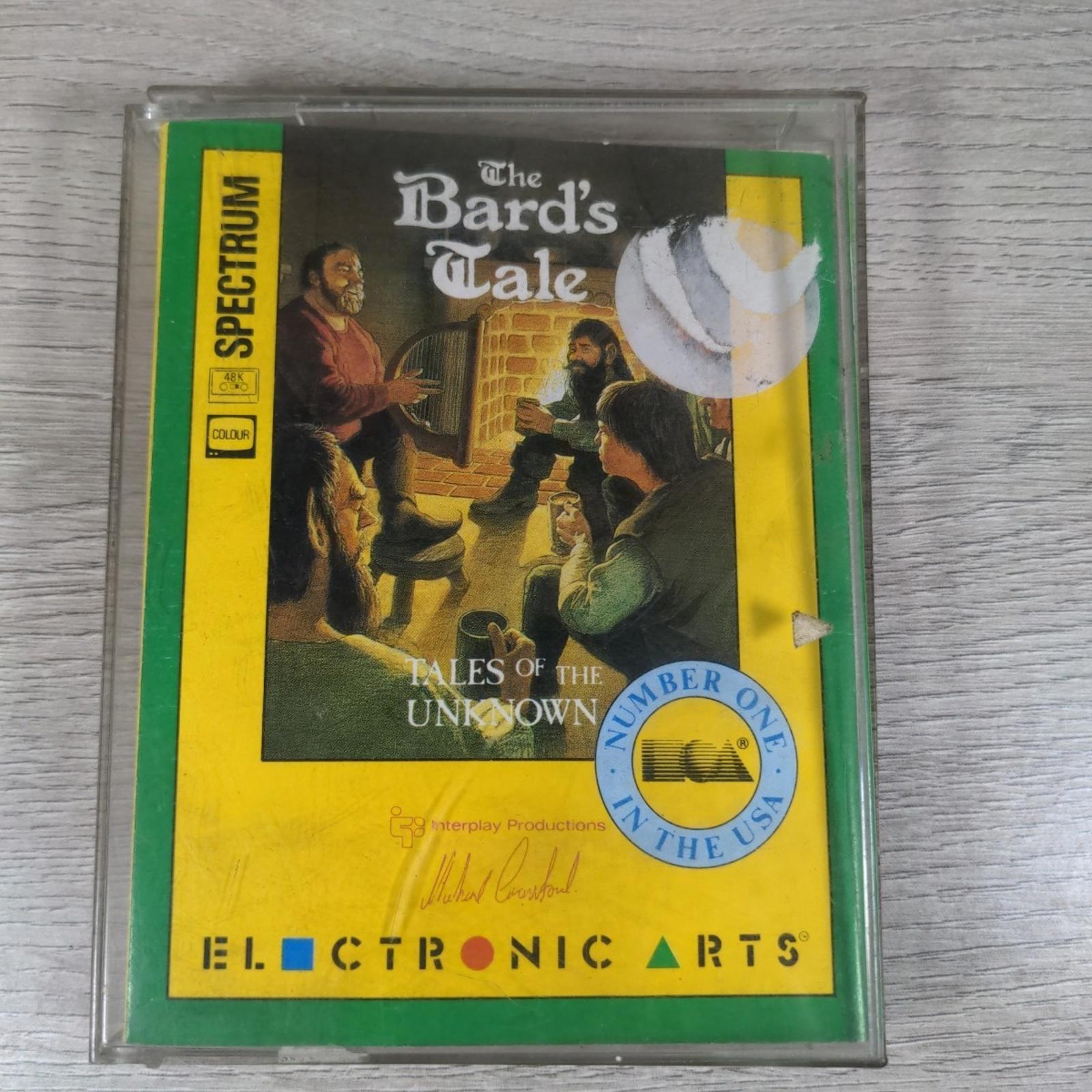 The Bards Tale Vol 1 ZX Spectrum 48/128K Game Cassette EA Tested & Working