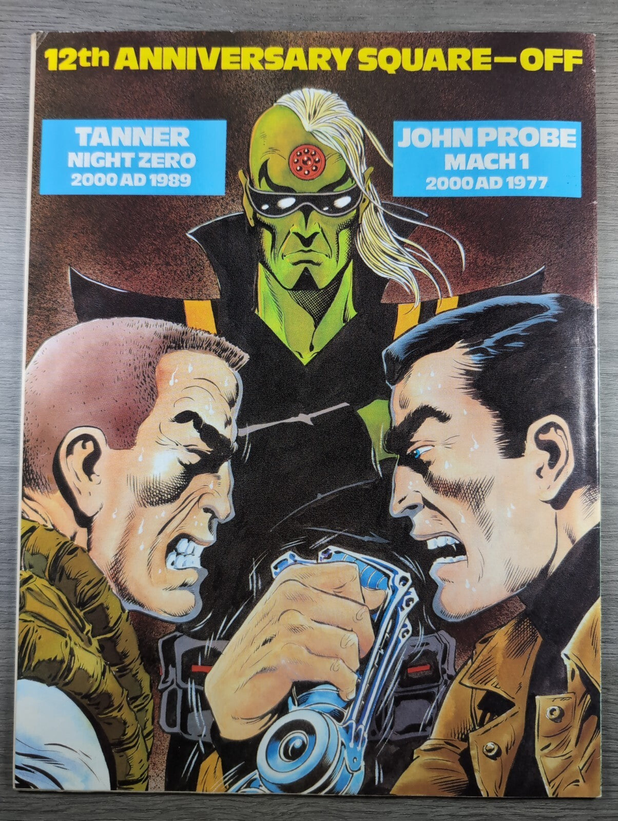 2000AD Prog 615 Featuring Judge Dread Comic 25th Feb 1989 Vintage Retro Comic