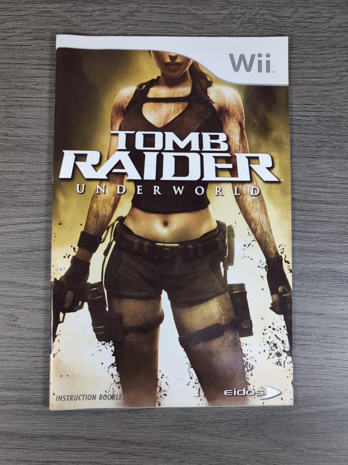 Tomb Raider Underworld  Nintendo Wii Game Edios PAL Region