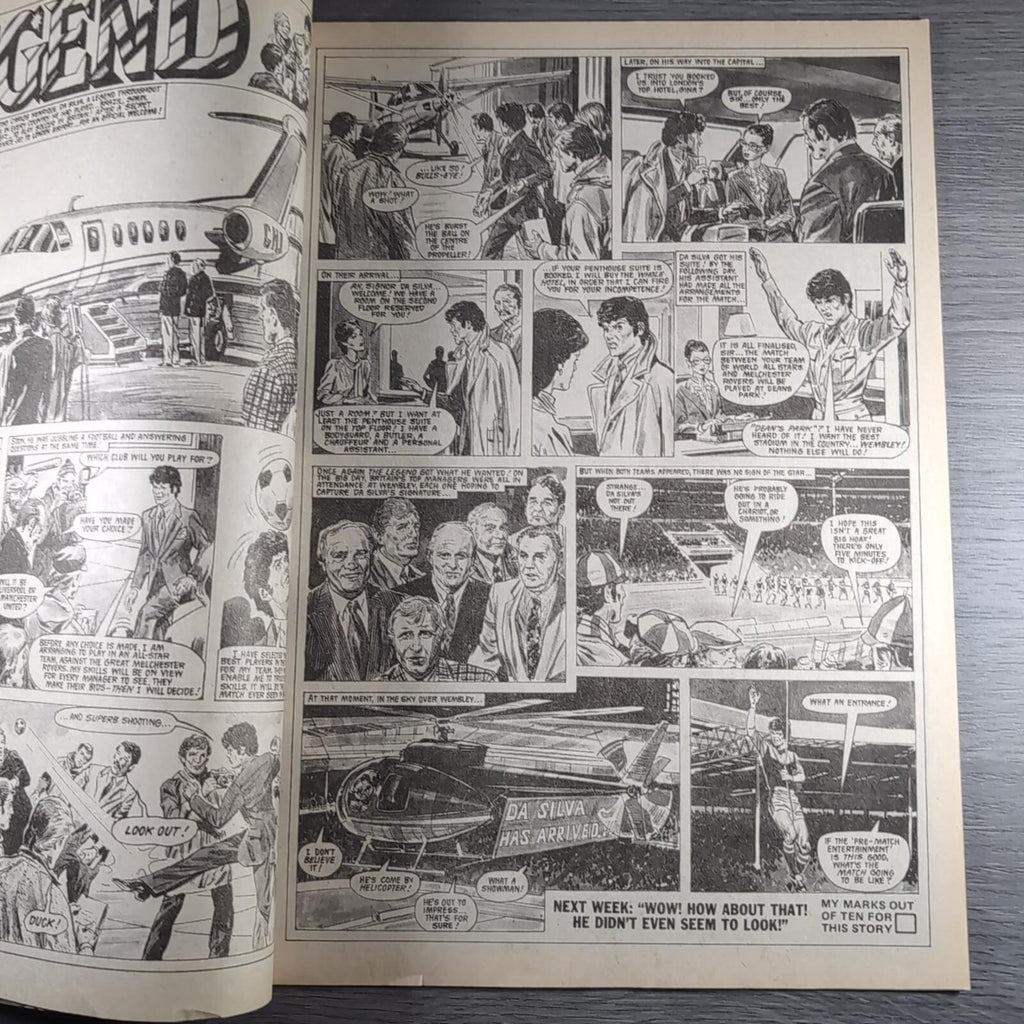 Roy of The Rovers 2nd February 1985 Vintage Comic IPC Magazines