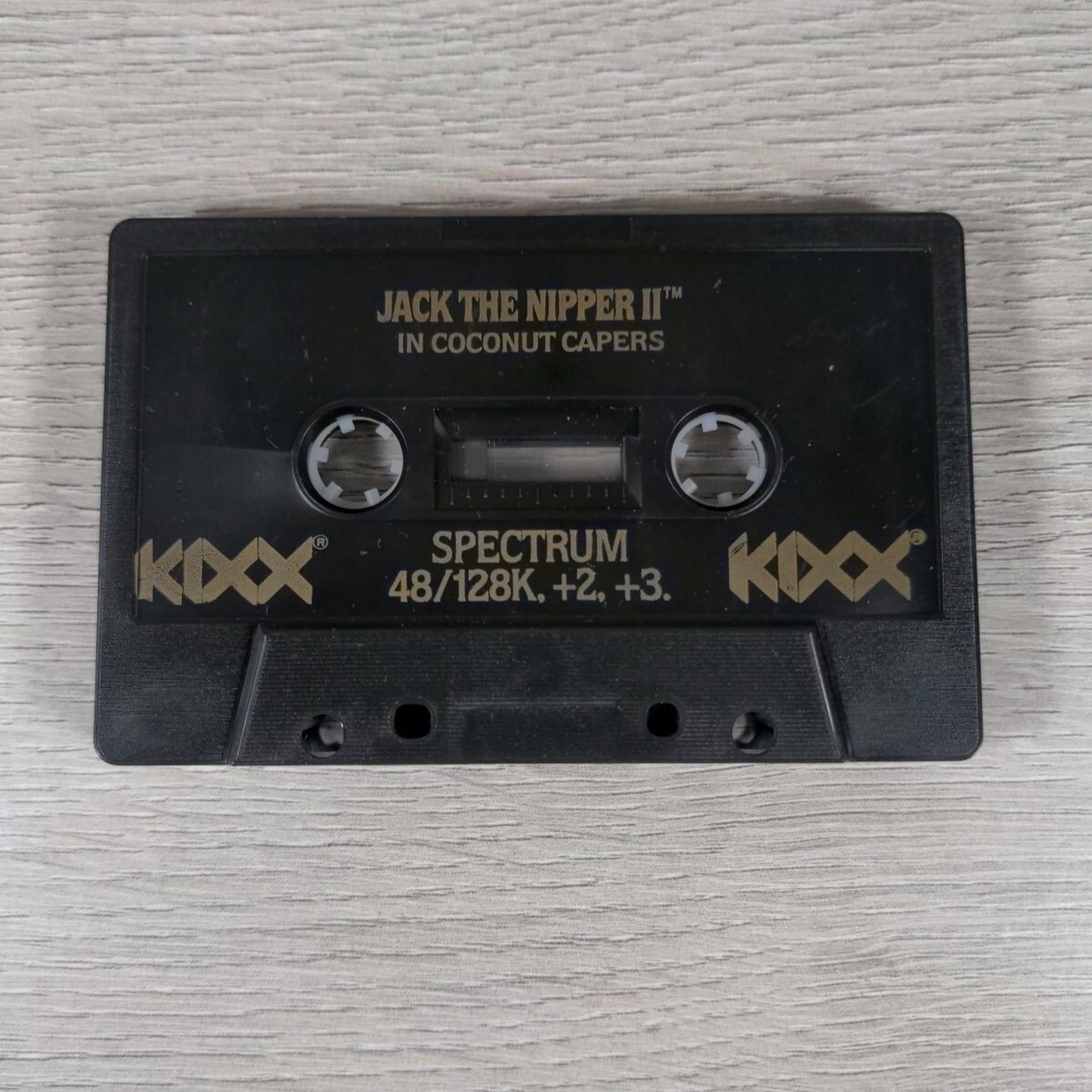 Jack The Nipper II ZX Spectrum 48K 128K Game Cassette Tested & Working - Retrorama UK
