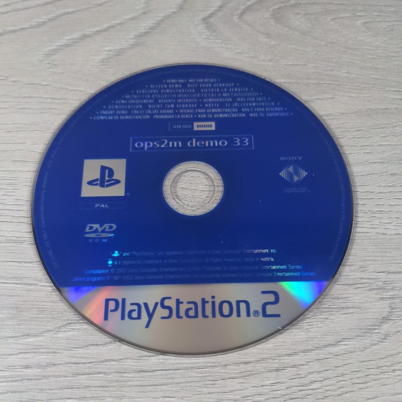 PS2 Demo Disc 33 May 2003 Shinobi Official UK Playstation 2 Magazine Disc