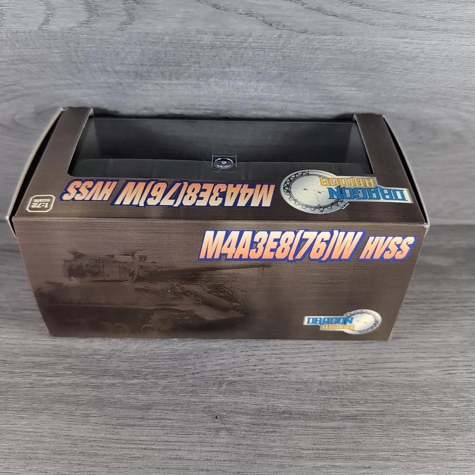 Dragon Armor M4A3E8(76)W HVSS 37th Tank Battalion Germany 1945 1:72 Scale Model