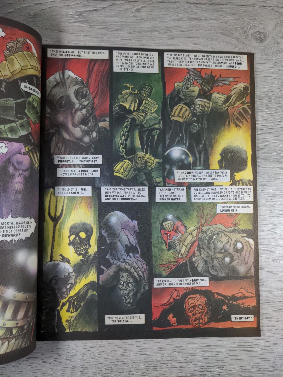 2000AD Featuring Judge Dredd Prog 734 June 1991 Vintage Comic - Retrorama UK
