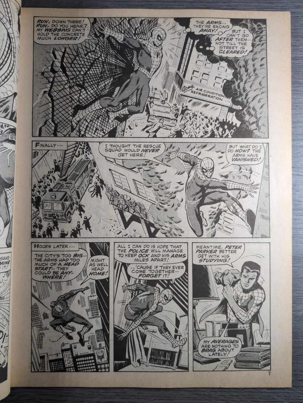 Spider-Man Comics Weekly No 113 Marvel Comics UK 12th April 1975 Vintage Comic
