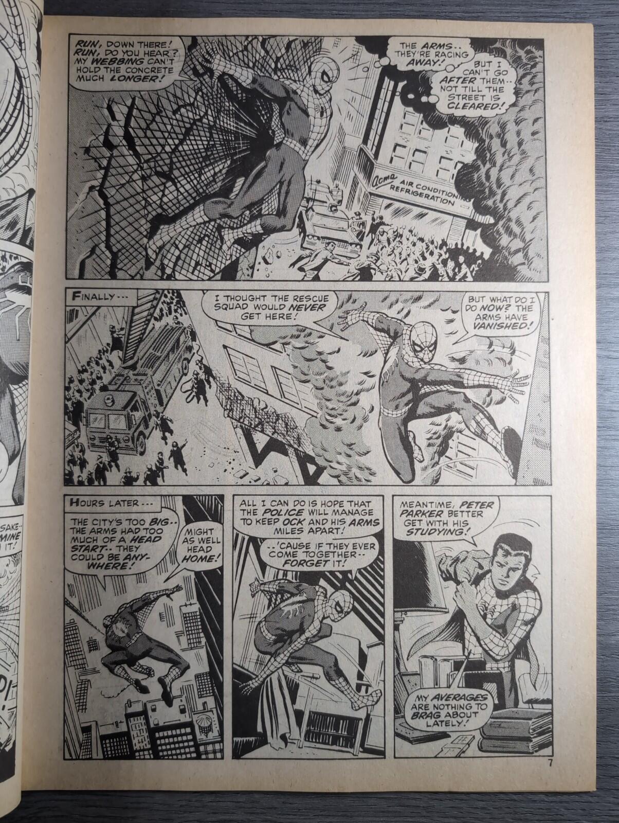 Spider-Man Comics Weekly No 113 Marvel Comics UK 12th April 1975 Vintage Comic