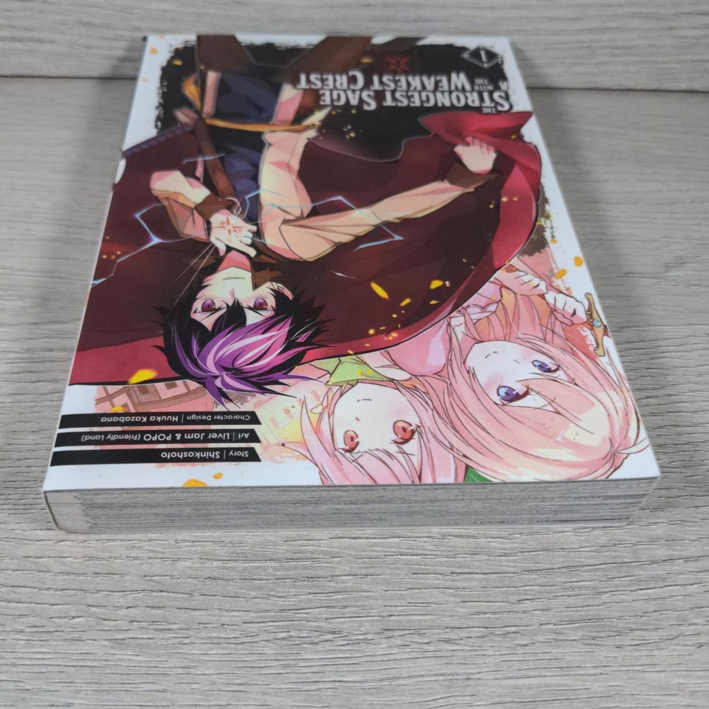 The Strongest Sage With The Weakest Crest No 1  Shinkoshoto Manga Paperback Book