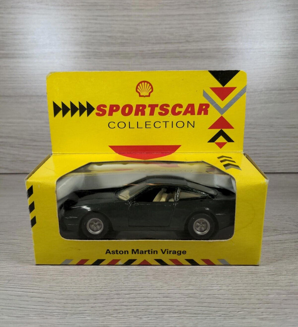 Shell Garage Sports Car Collection Aston Martin Virage Dicast Car Vintage Retro - Retrorama UK