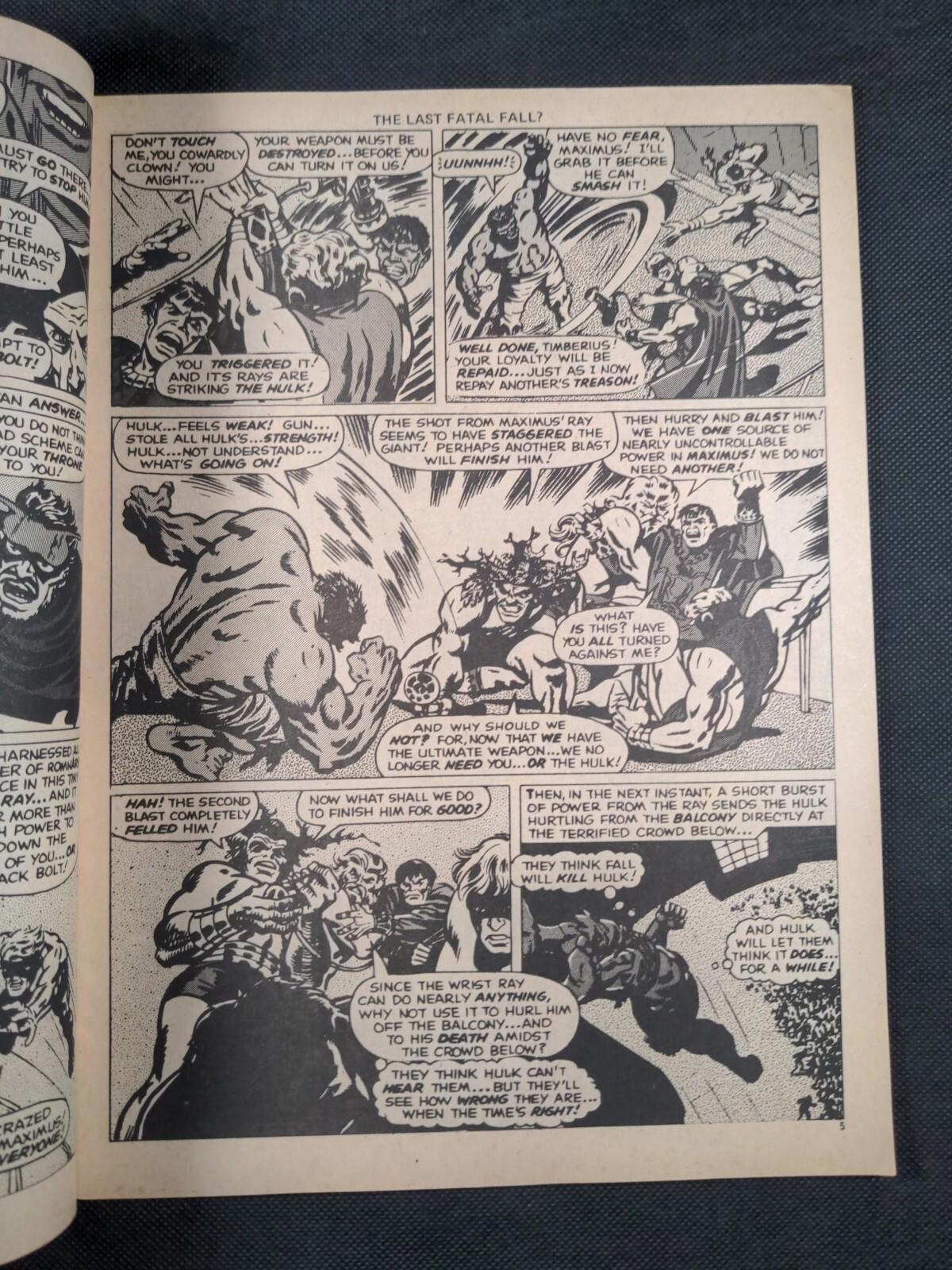 Mighty World of Marvel Issue No 60 November 1973 Vintage Marvel UK - Retrorama UK