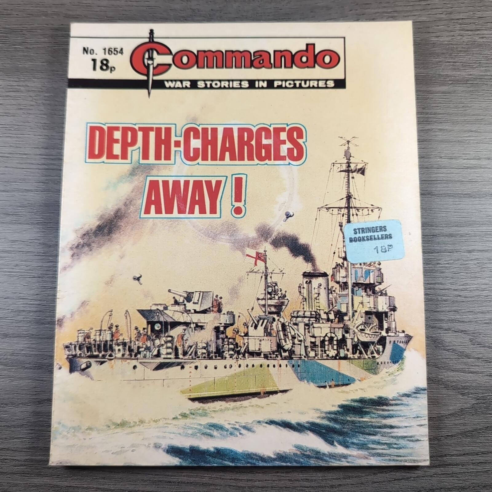 Commando Comic Issue Number 1654 Depth Charges Away