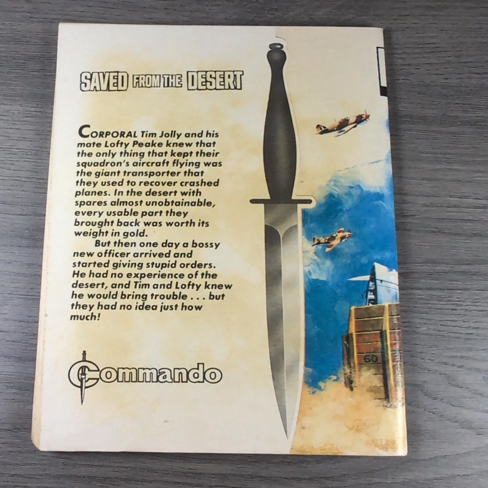 Commando Comic Issue Number 1637 Saved In The Desert