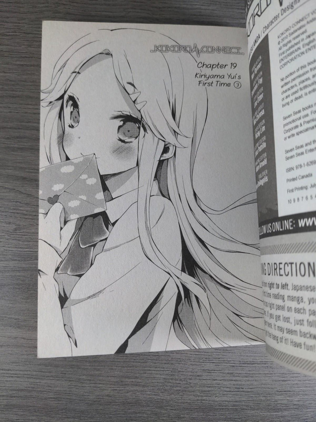 Kokoro Connect Vol. 4 by Anda Sadanatsu Manga Paperback Book 2015