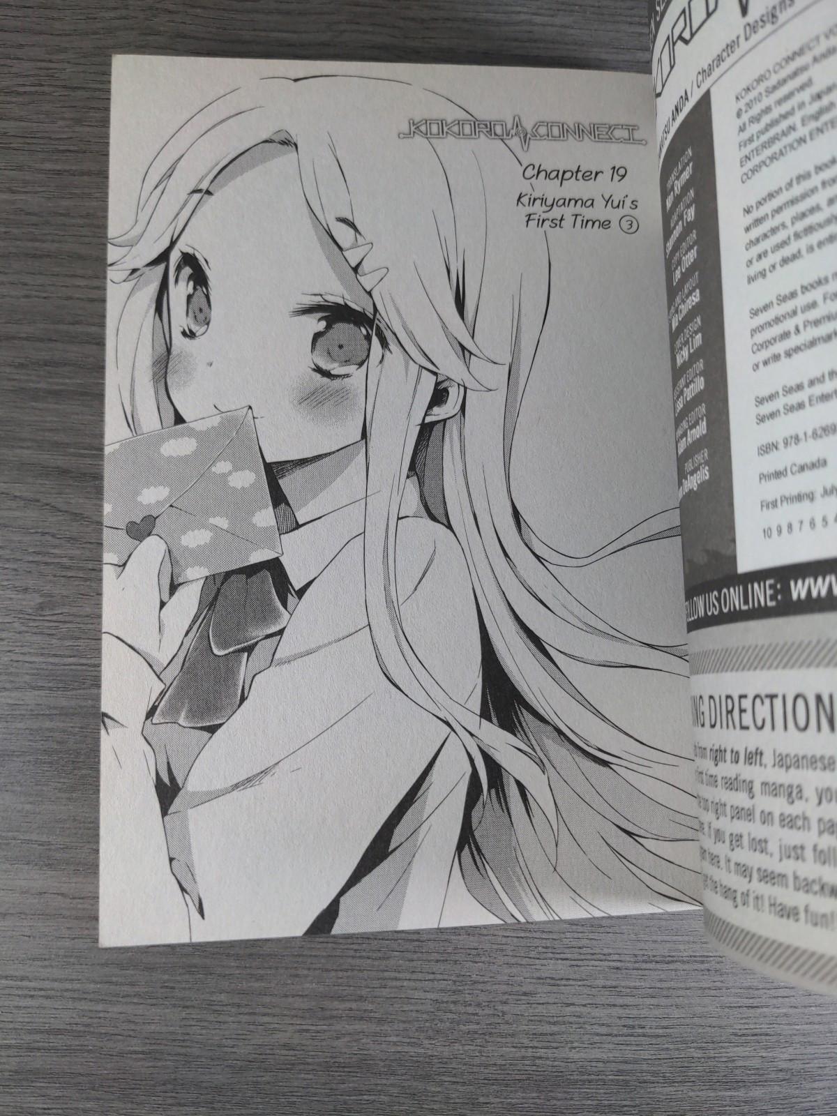 Kokoro Connect Vol. 4 by Anda Sadanatsu Manga Paperback Book 2015