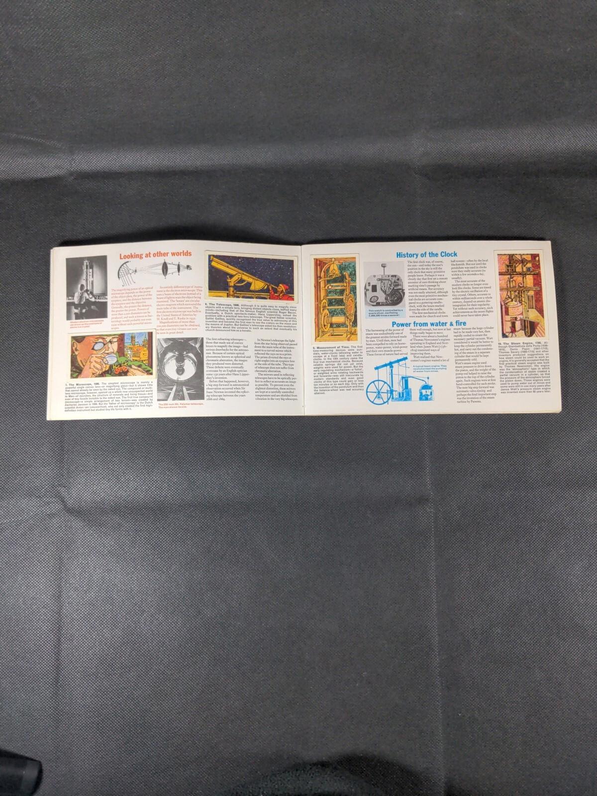 Brooke Bond Tea Cards Inventors And Inventions Album Complete With All Cards