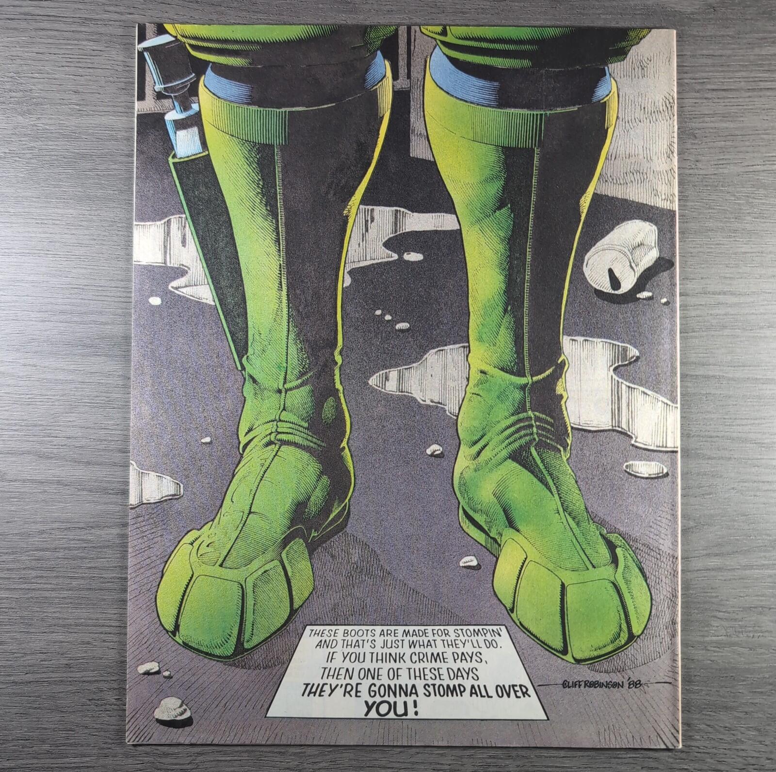 2000AD Prog 584 Featuring Judge Dredd 23rd July 1988 Vintage Comic