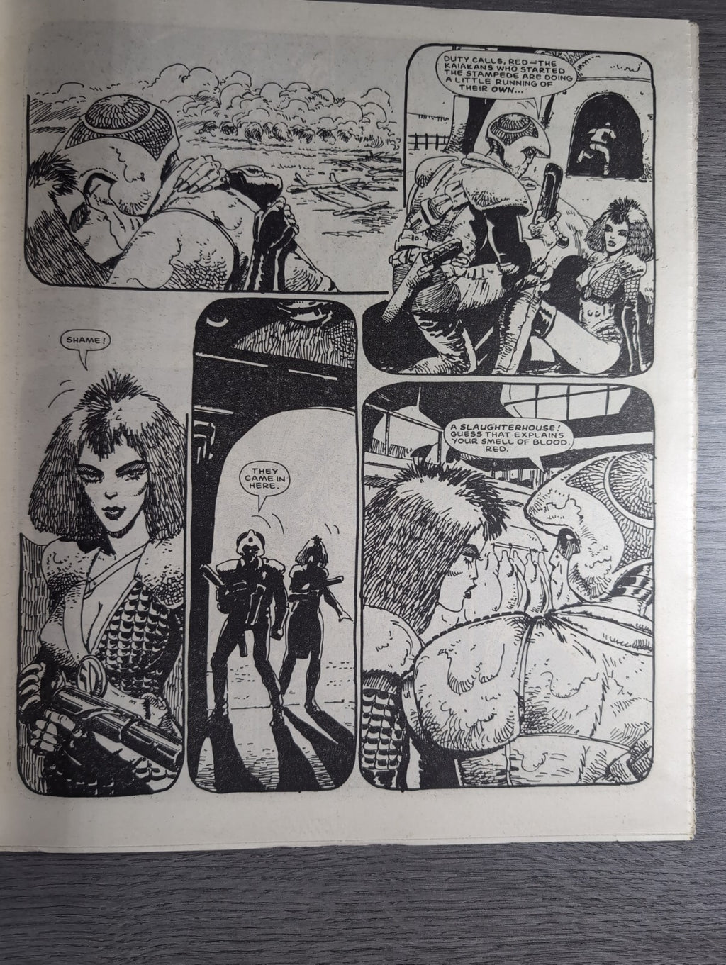 2000AD Prog 518 Featuring Judge Dread Comic 18th April 1987 Vintage Retro Comic