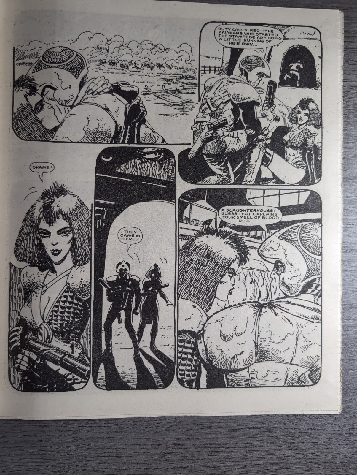 2000AD Prog 518 Featuring Judge Dread Comic 18th April 1987 Vintage Retro Comic