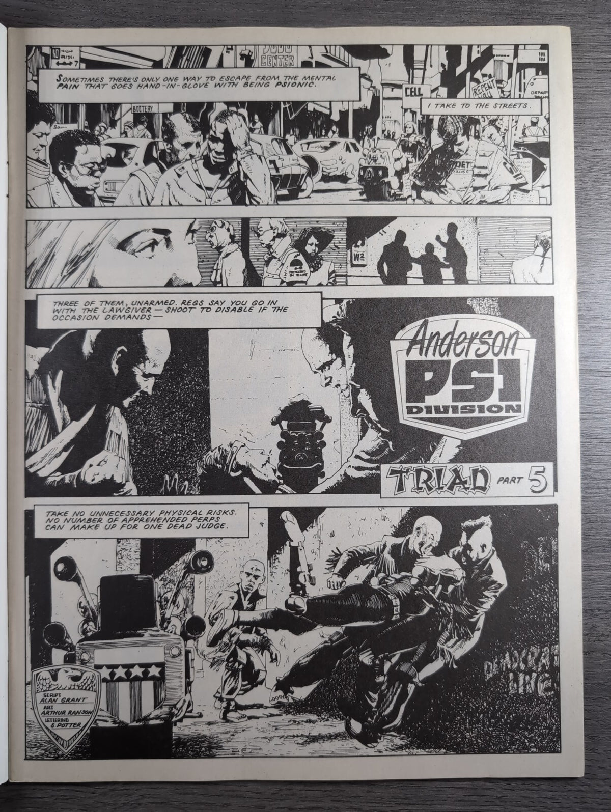2000AD Prog 639 Featuring Judge Dread Comic 12th Aug 1989 Vintage Retro Comic - Retrorama UK