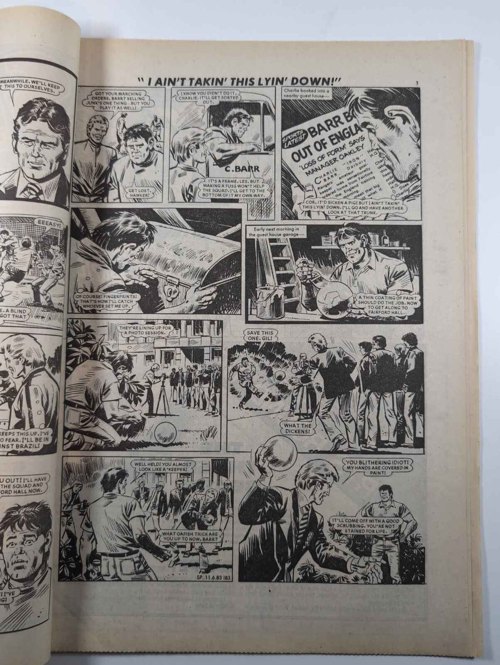 Spike Comic Issue No. 21 June 11th 1983 D.C Thomson Vintage Retro Comic