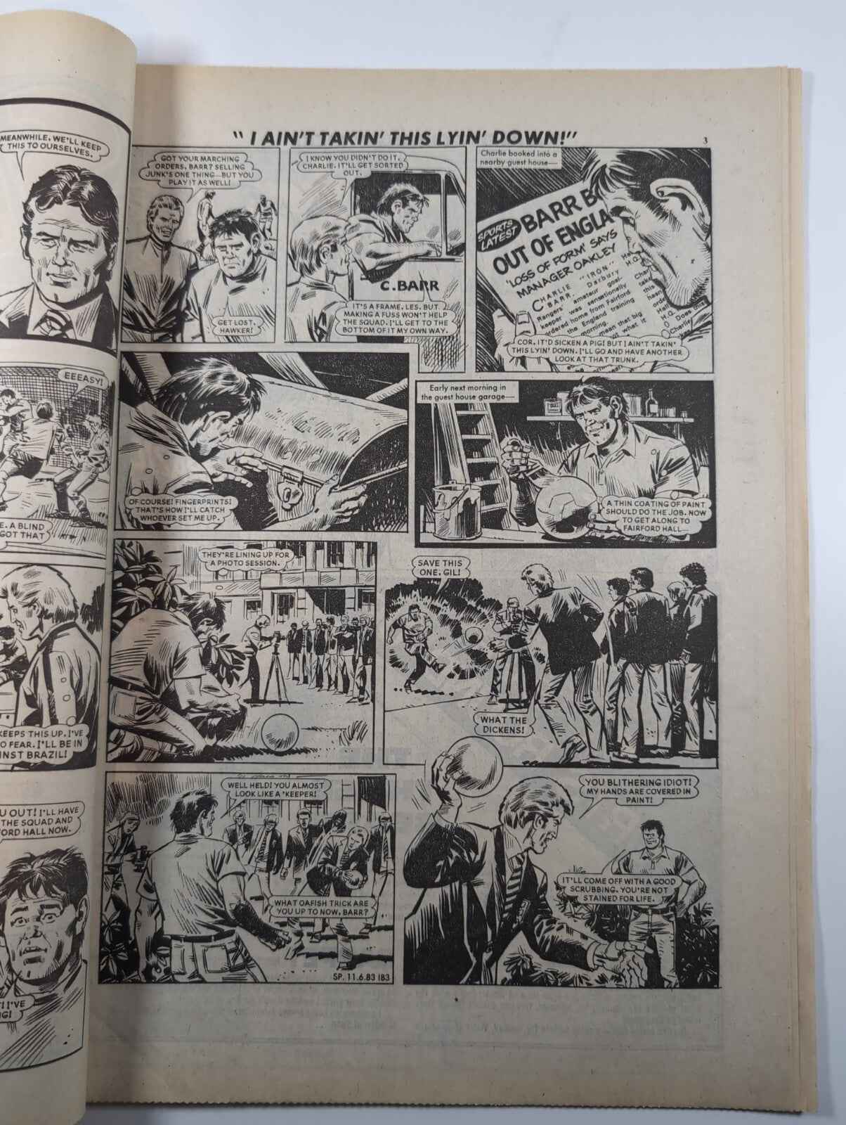 Spike Comic Issue No. 21 June 11th 1983 D.C Thomson Vintage Retro Comic