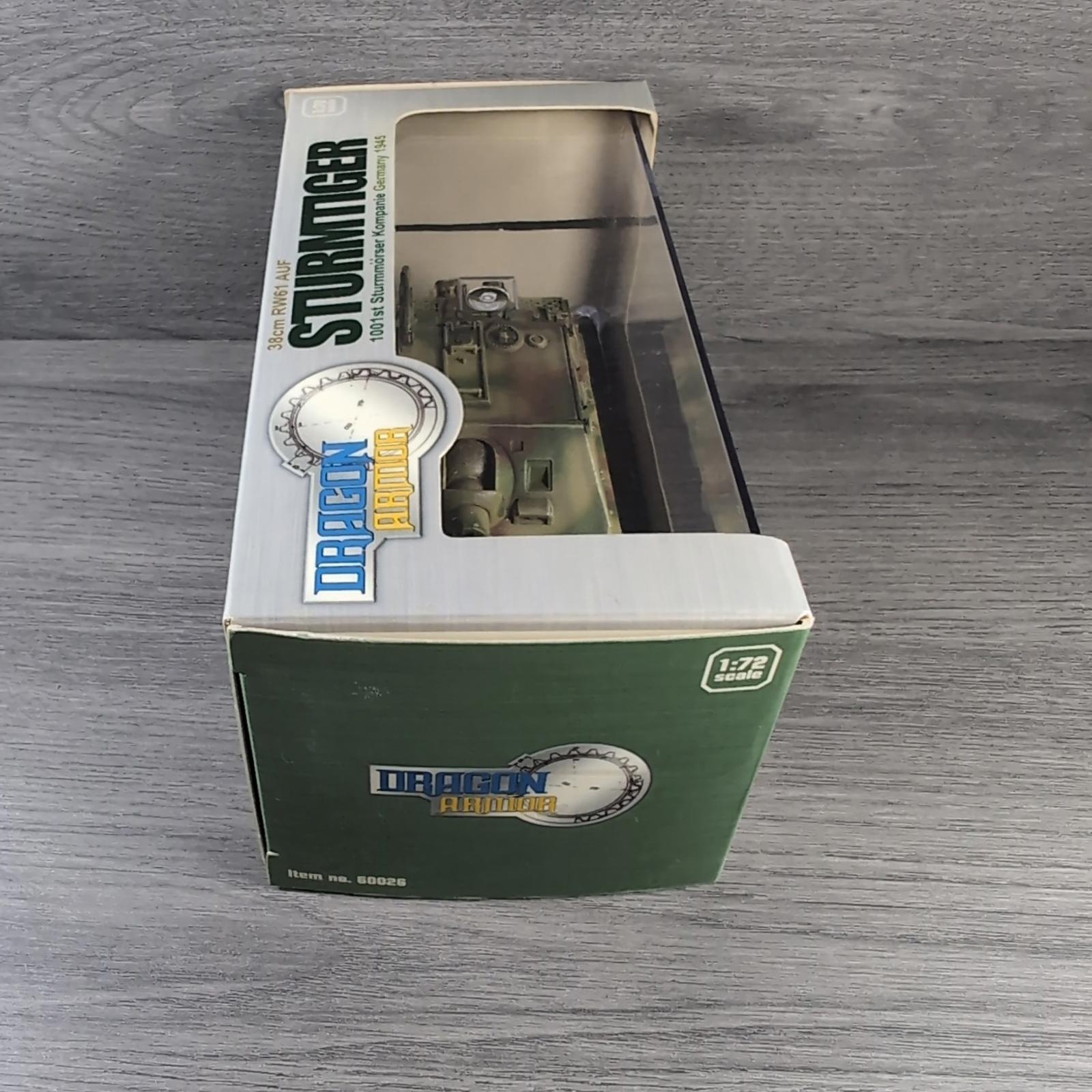 Dragon Armor Sturmtiger 38cm RW61 AUF 1:72 Scale Model Tank 60026